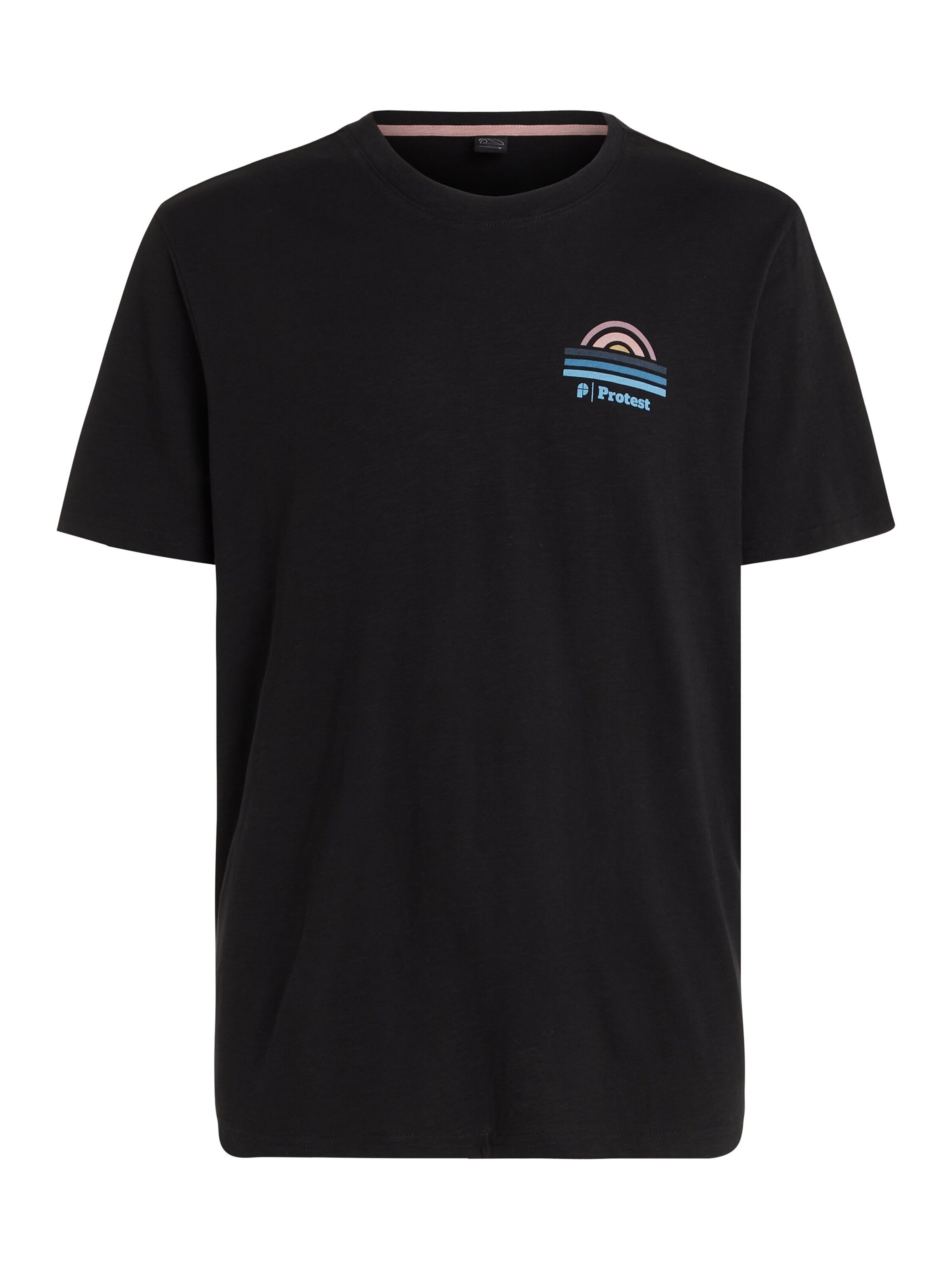 PROTEST Shirt 'PRTHOLBOX 24' in Zwart: voorkant