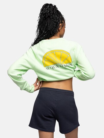 Acqua Limone Sweatshirt 'College Classic' i grön