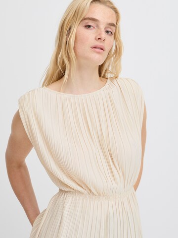 ICHI Bluse 'MIKALA' i beige