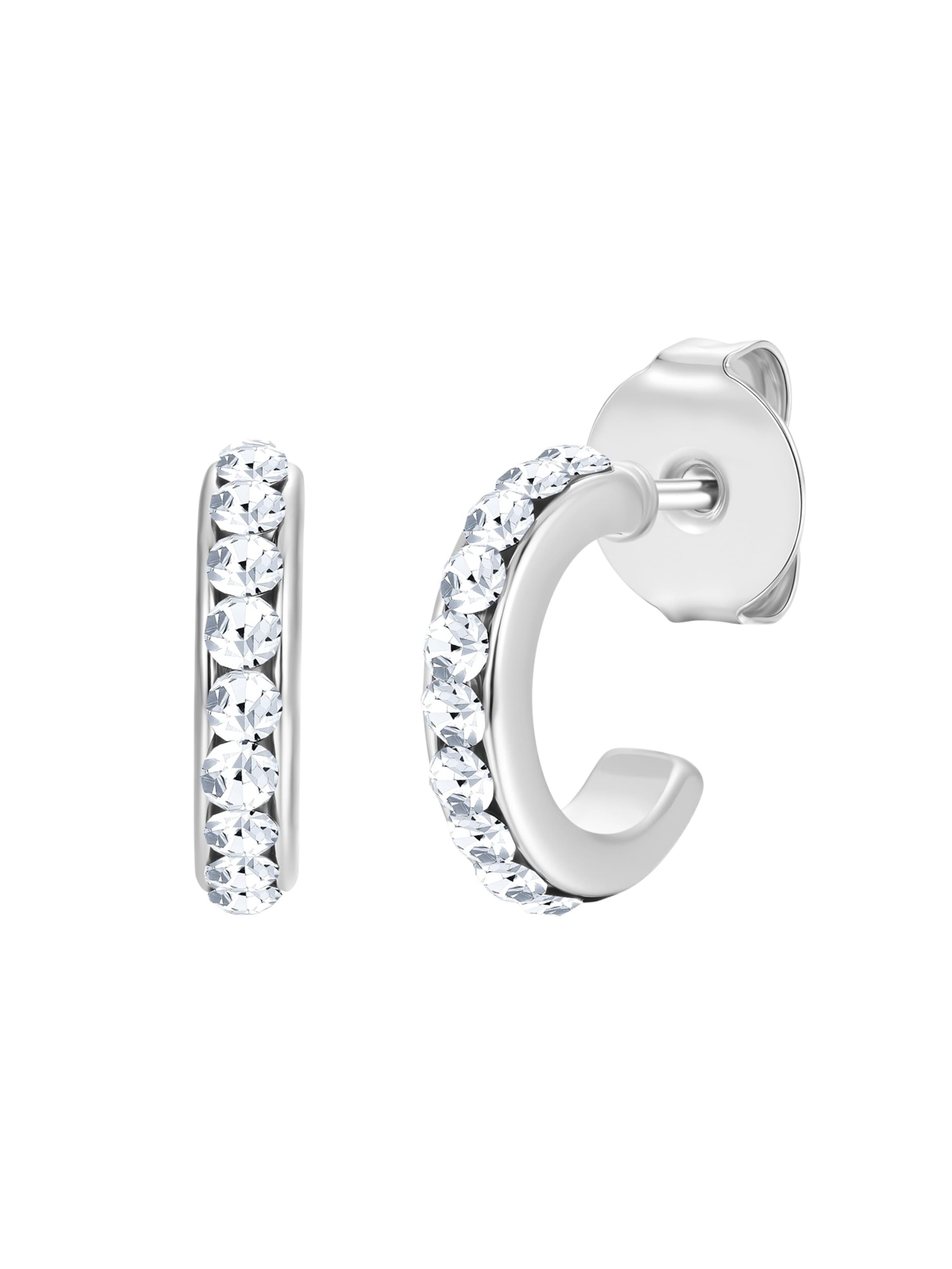 Lulu & Jane - Pendientes en plata: frente