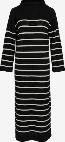 VILA Knit dress in Black: front