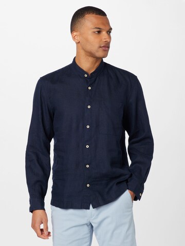 Regular fit Camicia di Marc O'Polo in blu: frontale