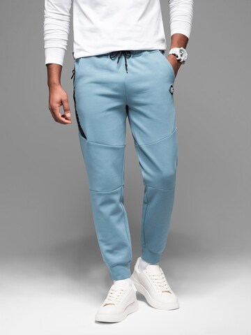 Ombre Regular Broek in Blauw: voorkant