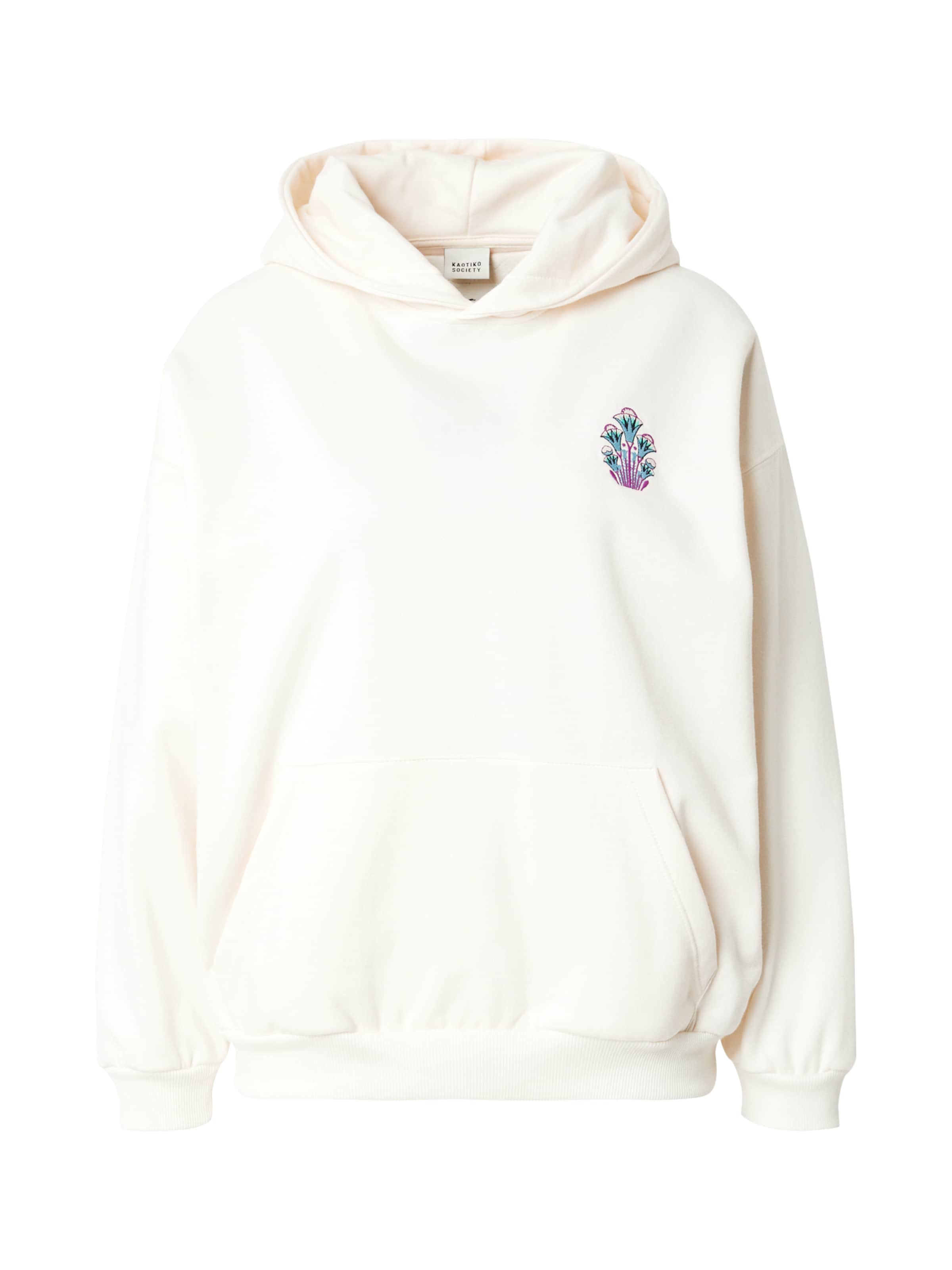 Kaotiko Μπλούζα φούτερ 'TIMELESS IMMENSITY' σε μπεζ: μπροστά