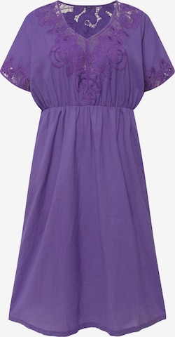 Ulla Popken Dress in Purple: front