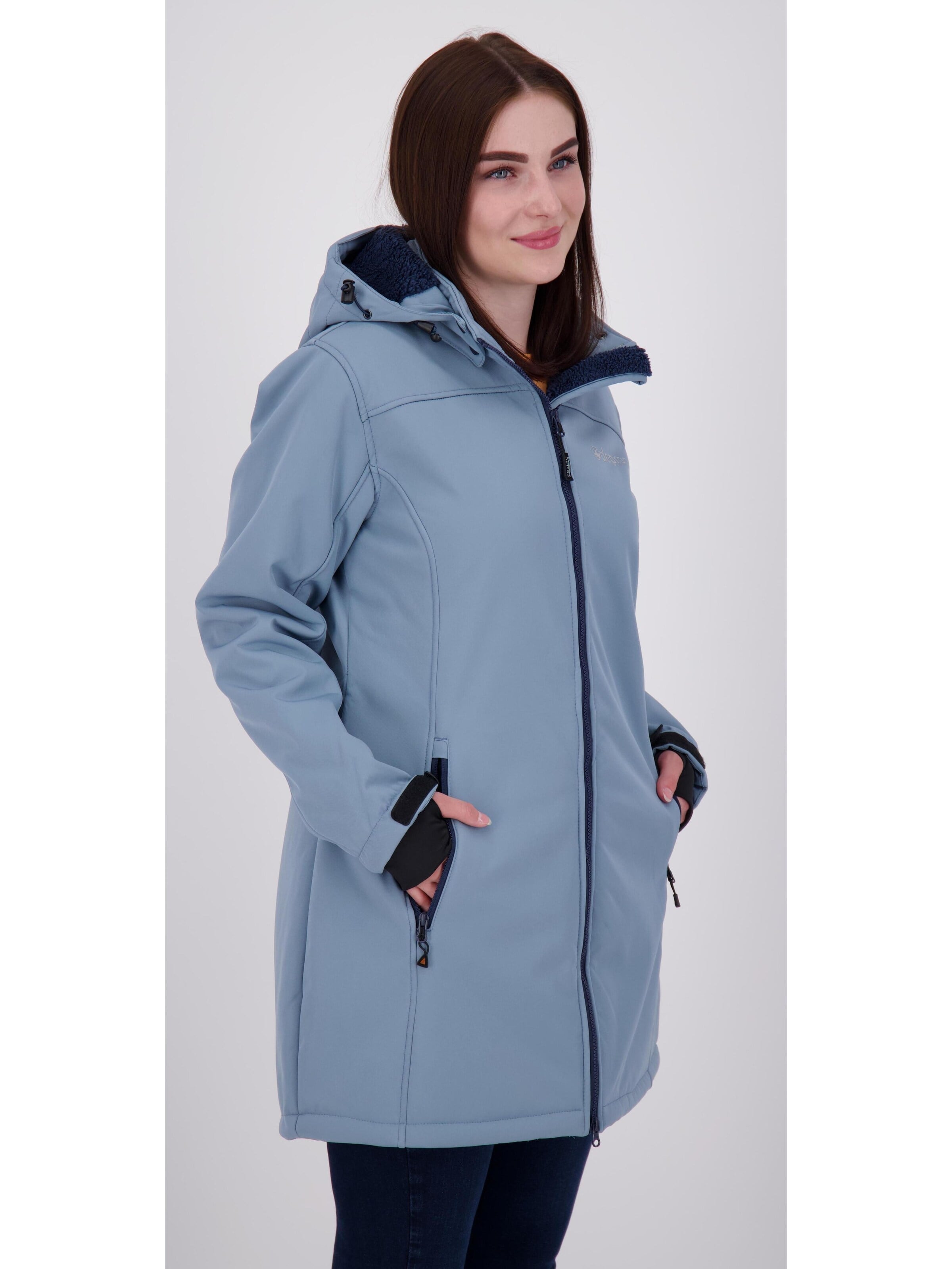 deproc Übergangsjacke 'KEELE PEAK II WOMEN'‌‌‌‌‌‌‌‌‌‌ in Blau