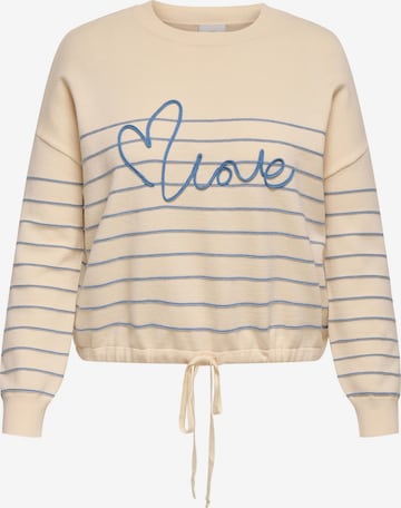 Pullover 'CARSIGNE' di ONLY Carmakoma in beige: frontale