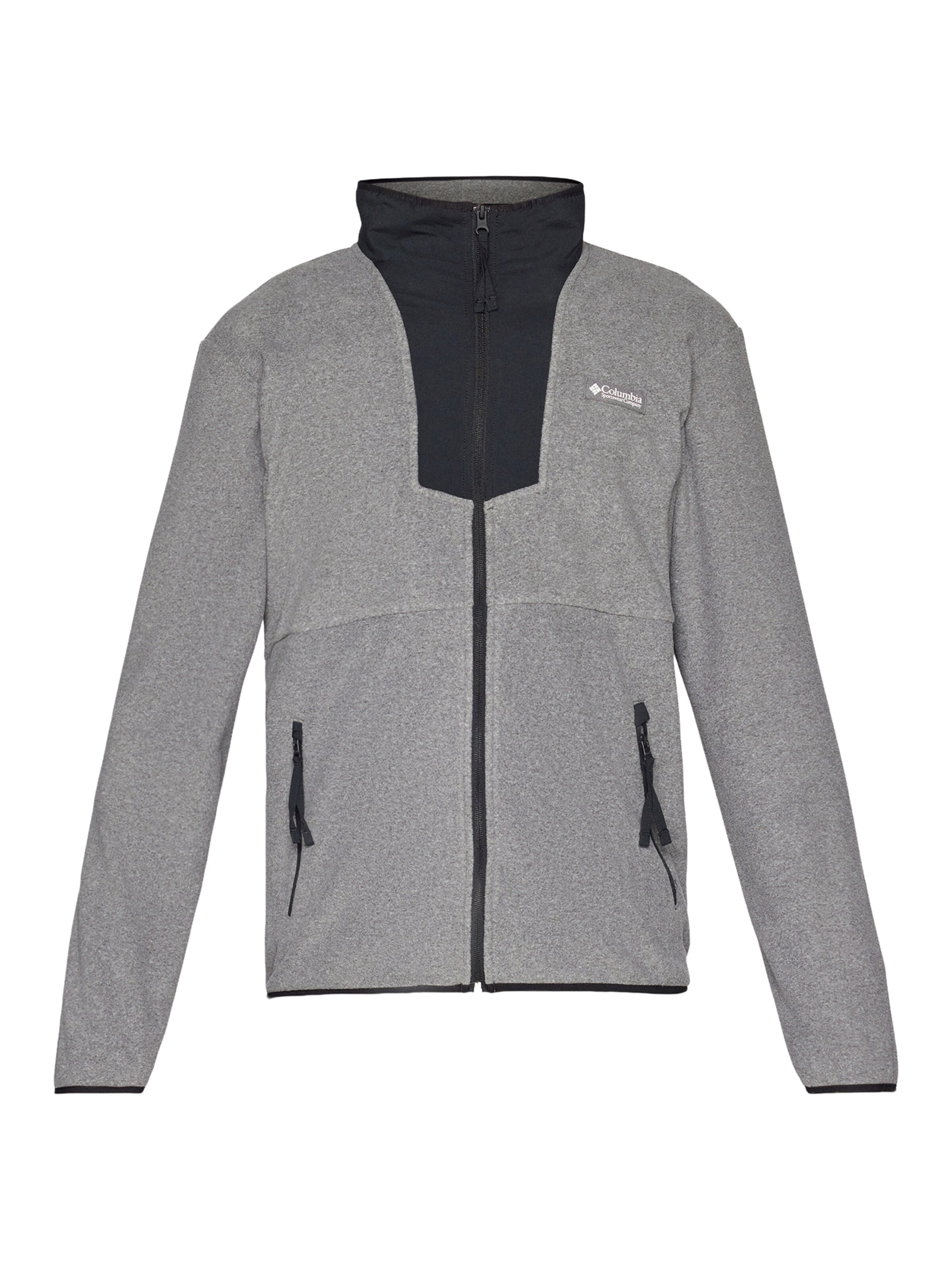COLUMBIA Toiminnallinen fleecetakki 'Sequoia Grove' värissä harmaa: etupuoli