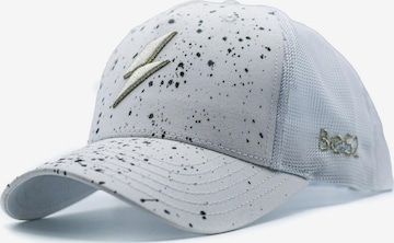 Casquette 'Bolt splash premiumS' Be52 en blanc : devant