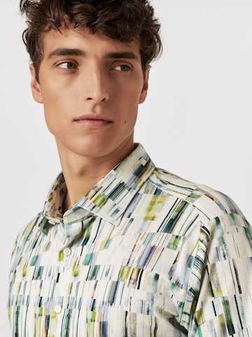 Coupe regular Chemise DESOTO en vert