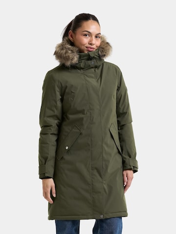 Didriksons Winterjacke 'ERNA' in Grün: Vorderseite