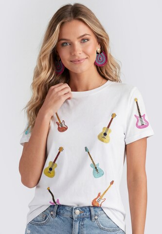 IZIA - Camisa em branco: frente