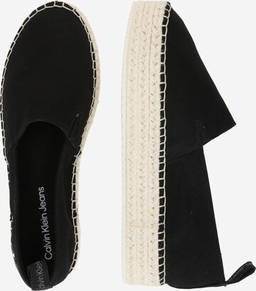 Calvin Klein Jeans Espadryle w kolorze czarny