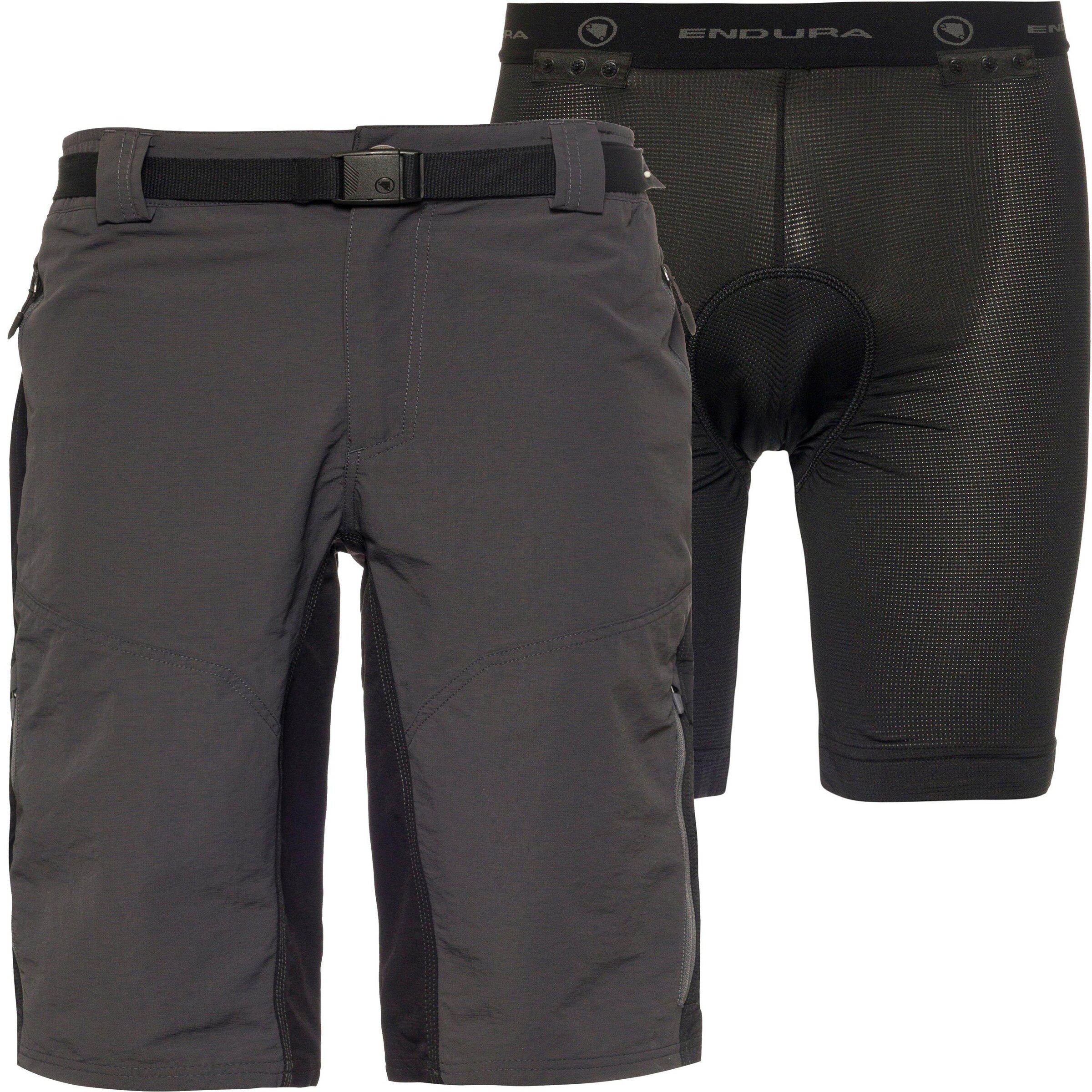 ENDURA Regular Workout Pants 'Hummvee' in Grey