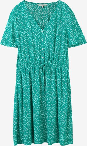 Robe TOM TAILOR DENIM en vert : devant