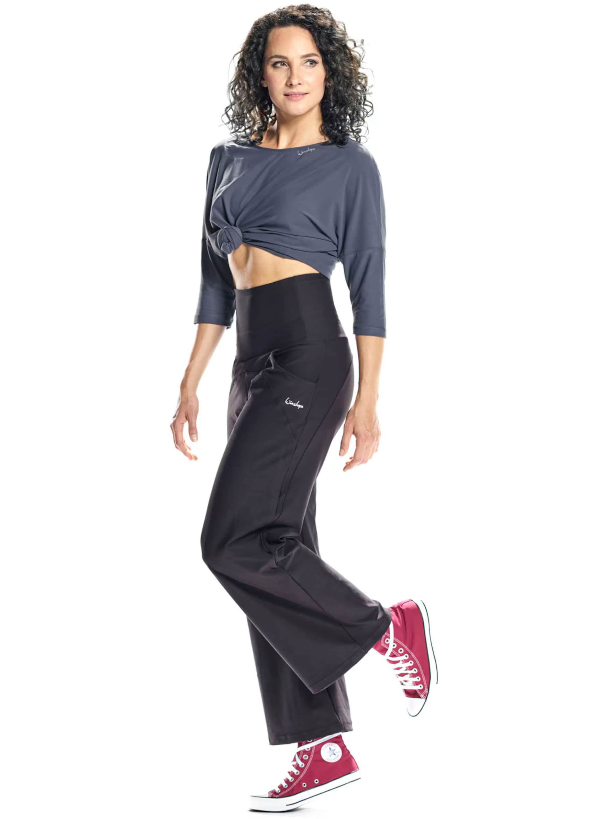 Winshape Regular Urheiluhousut 'CUL601C' värissä musta