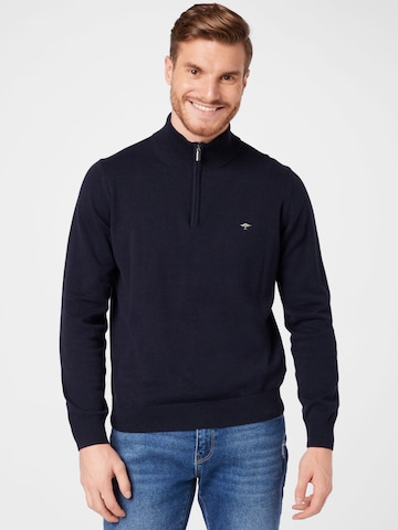 FYNCH-HATTON Sweater in Blue: front