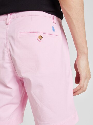 Polo Ralph Lauren Štandardný strih Chino nohavice 'BEDFORD' - ružová