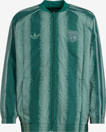 Veste mi-saison ADIDAS ORIGINALS en vert : devant