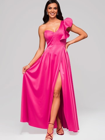 Ombre Společenské šaty – pink