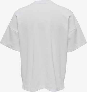 T-Shirt 'Berkeley' Only & Sons en blanc