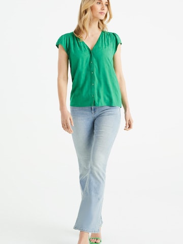 WE Fashion Blouse in Green