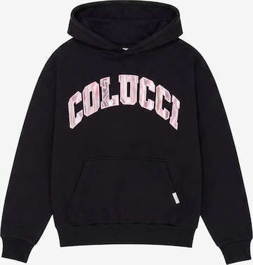 Colucci Sweatshirt 'College' in Black: front
