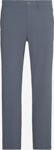 Pantalon chino Calvin Klein en gris : devant
