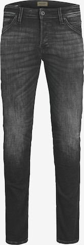 JACK & JONES Slimfit Jeans 'Glenn' i sort: forside