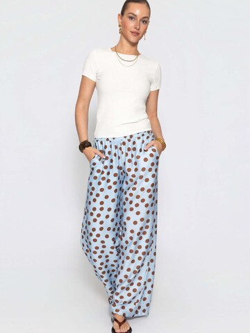 SASSYCLASSY Wide leg Trousers in Blue