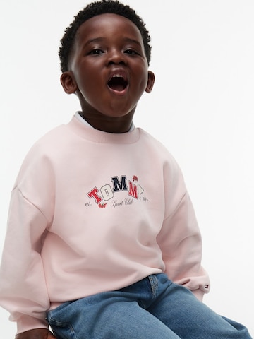 TOMMY HILFIGER Суичър в розово