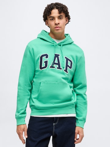GAP Суичър 'HERITAGE' в зелено: отпред