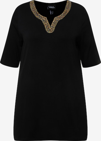 Ulla Popken Shirt in Black: front