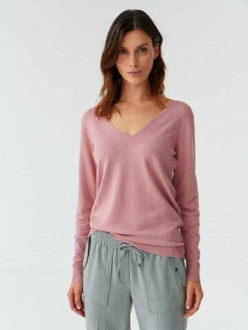 TATUUM Sweter 'TESSA 2' w kolorze różowy: przód