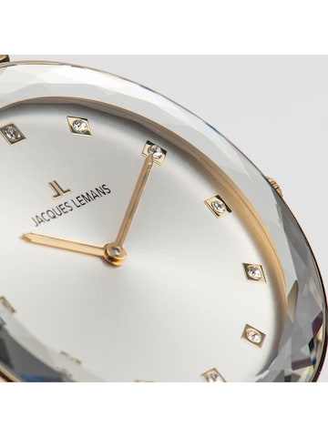 Jacques Lemans Analoguhr in Silber
