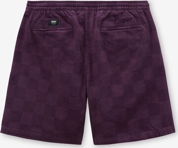 VANS Regular Pants in Purple