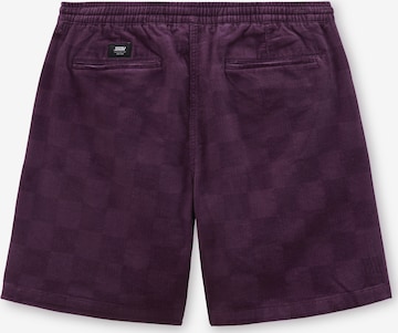 VANS Regular Trousers in Purple