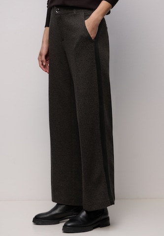 STREET ONE Regular Hose in Schwarz: Vorderseite