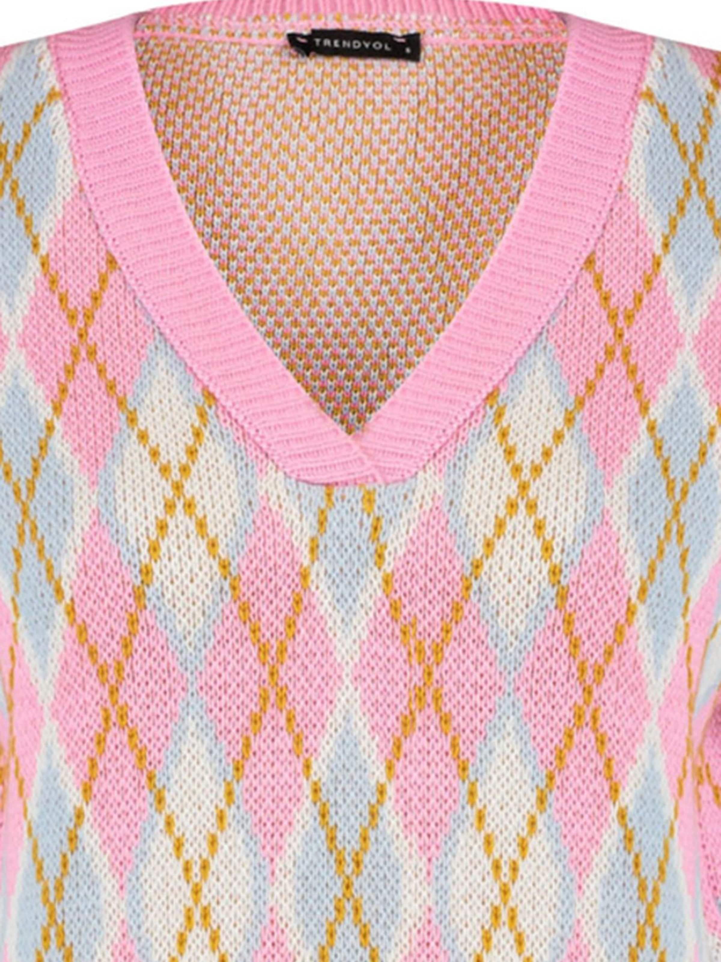 Trendyol Свитер в Ярко-розовый