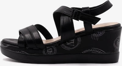 Alviero Martini Sandale in schwarz, Produktansicht