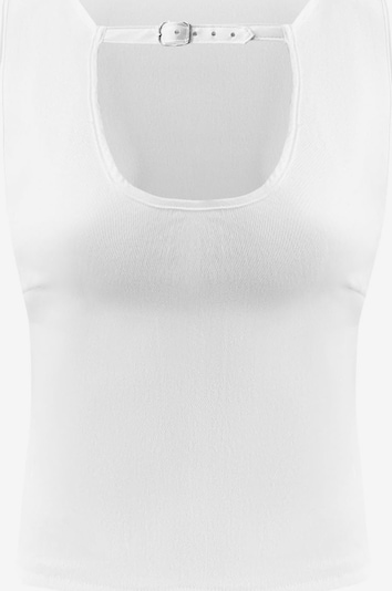 OW Collection Top 'Malene' in weiß, Produktansicht