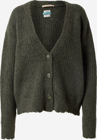 Smith&Soul Knit Cardigan in Green: front