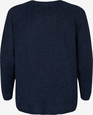 Pull-over 'Sunny' Zizzi en bleu