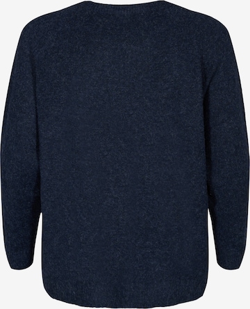 Zizzi Sweater 'Sunny' in Blue