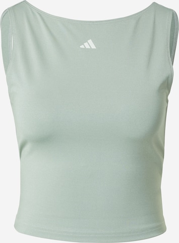 ADIDAS PERFORMANCE Sports Top 'Studio ' in Green: front