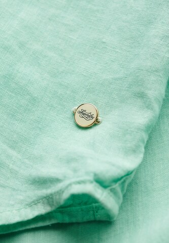 Chemisier Superdry en vert