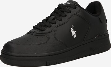 Polo Ralph Lauren Sneakers laag 'MASTERS' in Zwart: voorkant