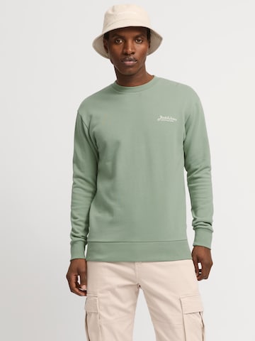 JACK & JONES Tréning póló 'JJBeau' - zöld: elől