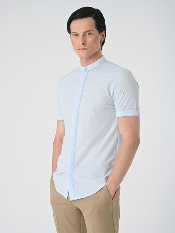 Antioch Slim fit Overhemd in Blauw