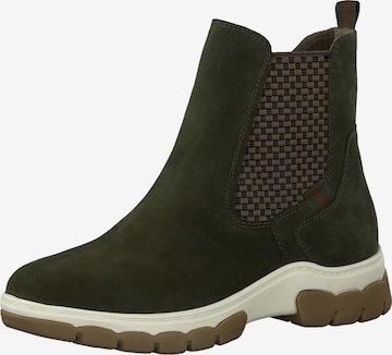 Chelsea Boots JANA en vert : devant